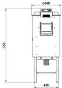 BARTSCHER A120186 - Dimensions d'encombrement - 15