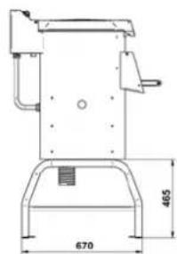 BARTSCHER A120186 - Dimensions d'encombrement - 16