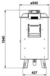 BARTSCHER A120186 - Dimensions d'encombrement - 13