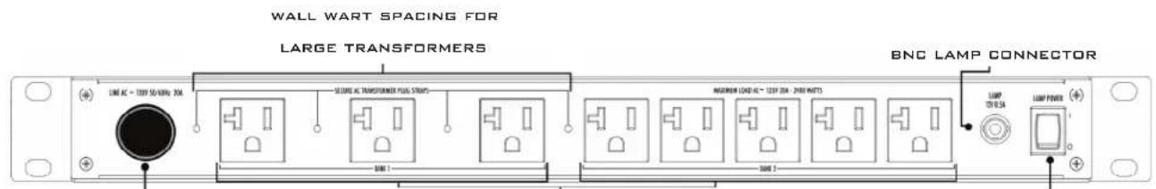 Furman PLPRO DMC - PL-PRO DMC REAR PANEL - 1
