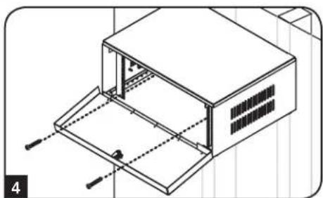 Tripp Lite SRDVRLB - Wall Mounting - 4
