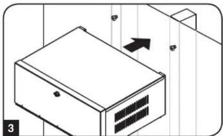 Tripp Lite SRDVRLB - Wall Mounting - 3