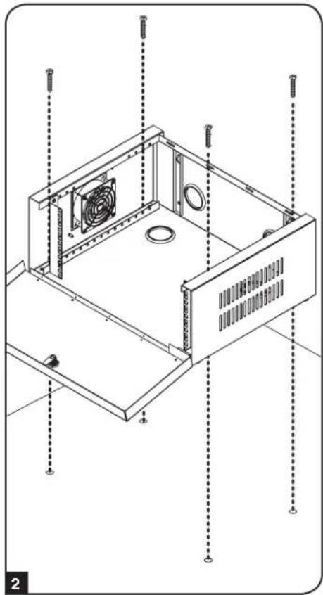 Tripp Lite SRDVRLB - Tabletop/Floor Mounting - 2