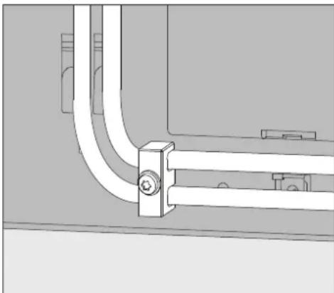 MIELE DOS G 80 ProfiLine - Strain relief for dispensing hoses - 1