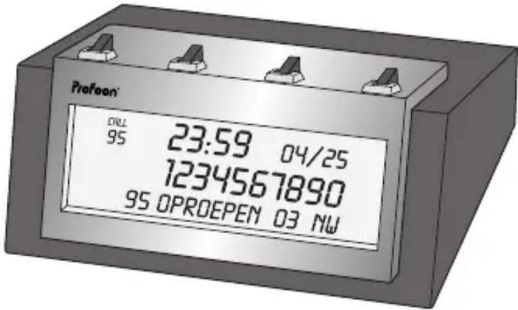 PROFOON PCI27B - L'affichage de numéro - 1