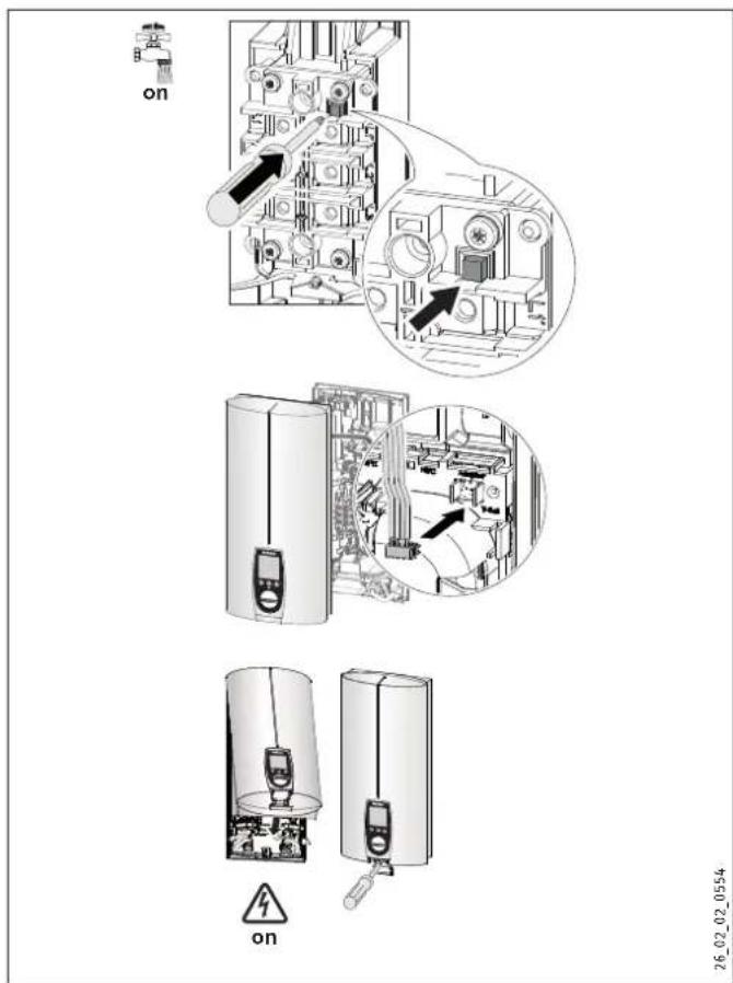 STIEBEL ELTRON DHE 27 SLi - Eerste ingebruikname - 1