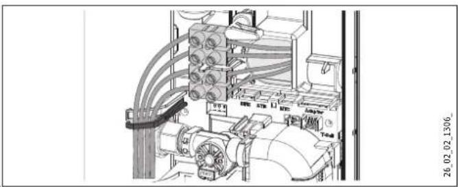 STIEBEL ELTRON DHE 27 SLi - Elektro-aansluiting onderbouw boven - 2