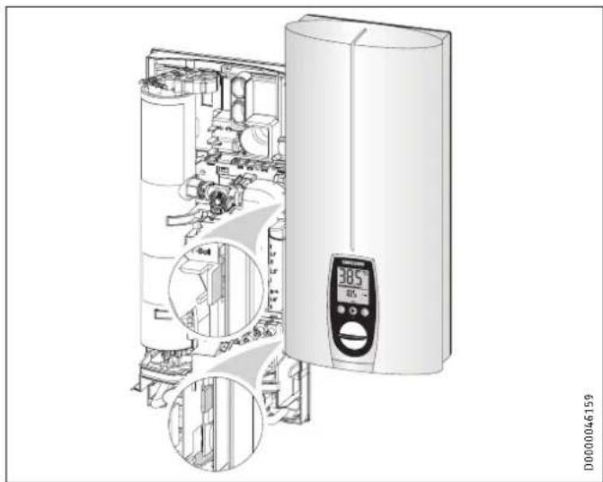 STIEBEL ELTRON DHE 21 SLi - Režim Zákaznicky servis - 1