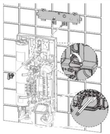 STIEBEL ELTRON DHE 21 SLi - Pose de l'appareil - 1