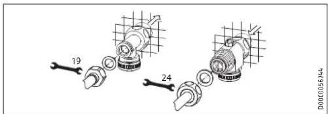 STIEBEL ELTRON DHE 21 SLi - Gerat montieren - 2