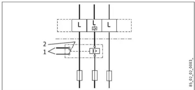 STIEBEL ELTRON DHE 21 SLi - Obwód priorytetowy z przykaźnikiem odcieżajycm (LR 1-A) - 1