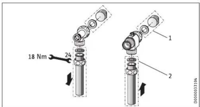 STIEBEL ELTRON DHE 21 SLi - Natynkowa instalacja wodna - 1