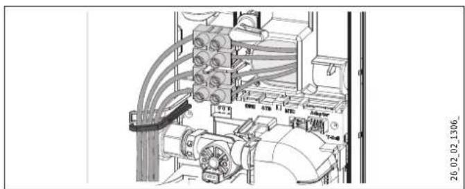 STIEBEL ELTRON DHE 21 SLi - Raccordement electrique en haut en installation encastree - 2