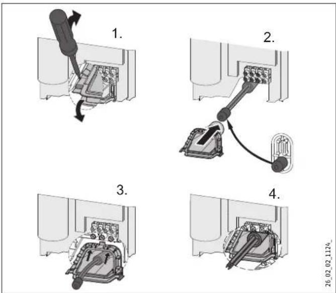 STIEBEL ELTRON DHE 21 SLi - Large cross-section for power supply from below - 1