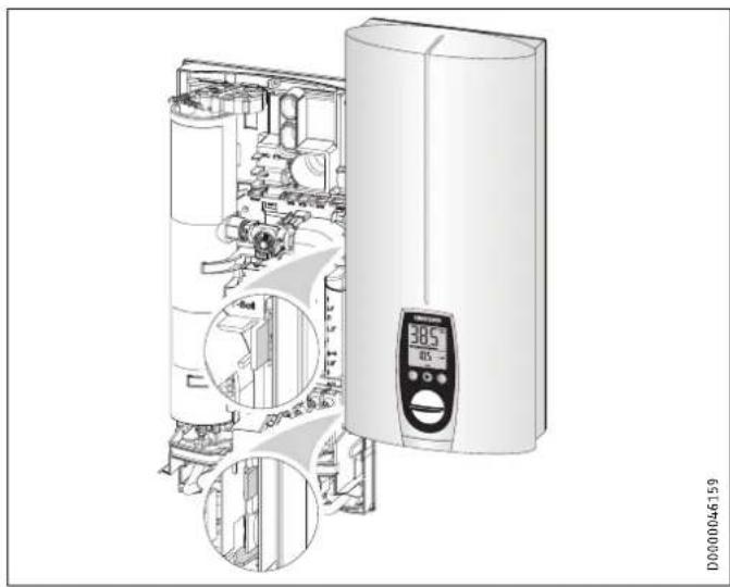 STIEBEL ELTRON DHE 21 SLi - Klantenservicemodus - 1
