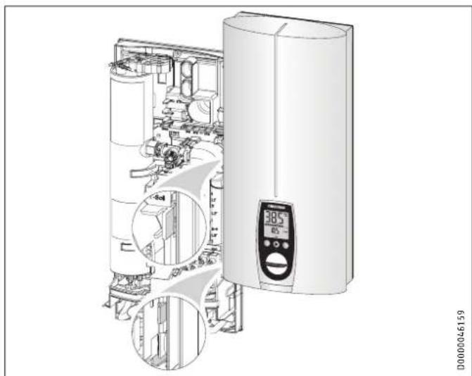 STIEBEL ELTRON DHE 21 SLi - Tryb serwisowy - 1