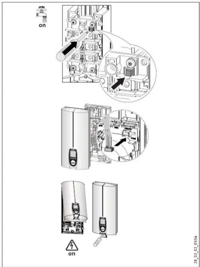 STIEBEL ELTRON DHE 21 SLi - Première mise en service - 1