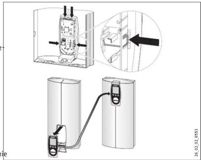 STIEBEL ELTRON DHE 21 SLi - Listwa montażowa przy wymianie urzadzenia - 3