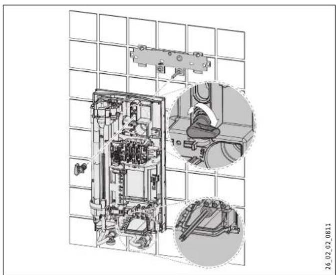 STIEBEL ELTRON DHBE 27 SLi electronic - Montáz pristroje - 1