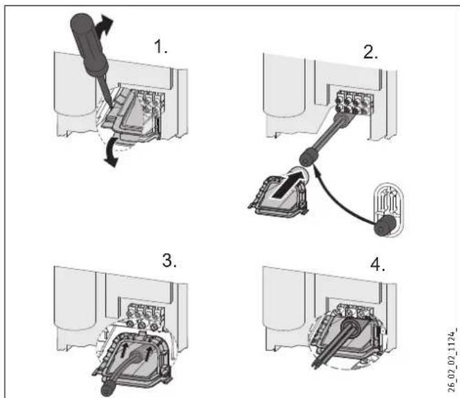STIEBEL ELTRON DHBE 24 SLi electronic - GroBe Leiterquerschnitte beim Elektroanschluss unter - 1