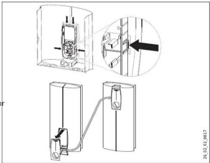 STIEBEL ELTRON DHBE 24 SLi electronic - Gedraide bovenkap - 1