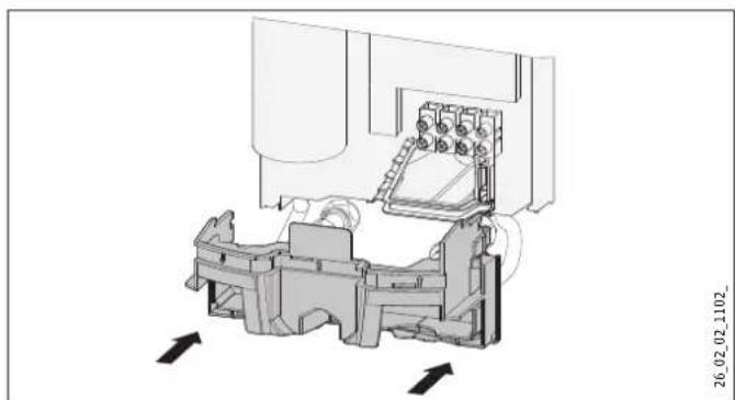 STIEBEL ELTRON DHBE 24 SLi electronic - Montáz spodni cásti zadní stěny - 1