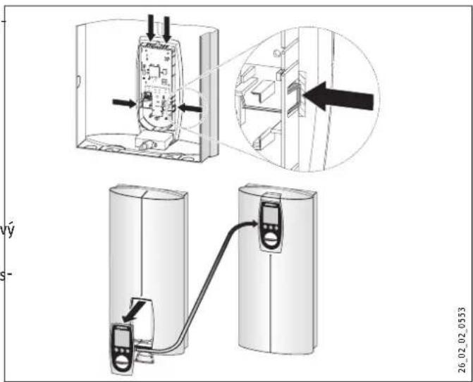STIEBEL ELTRON DHE 18 SLi - Otočené víko přístroje - 1