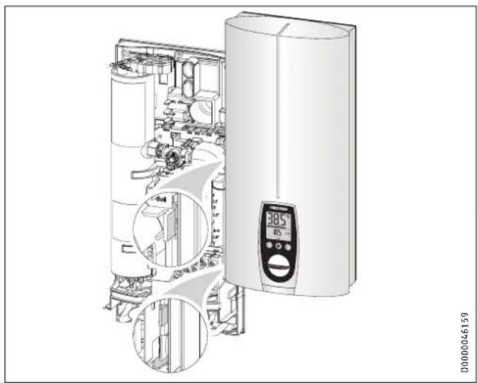 STIEBEL ELTRON DHE 18 SLi - Tryb serwisowy - 1