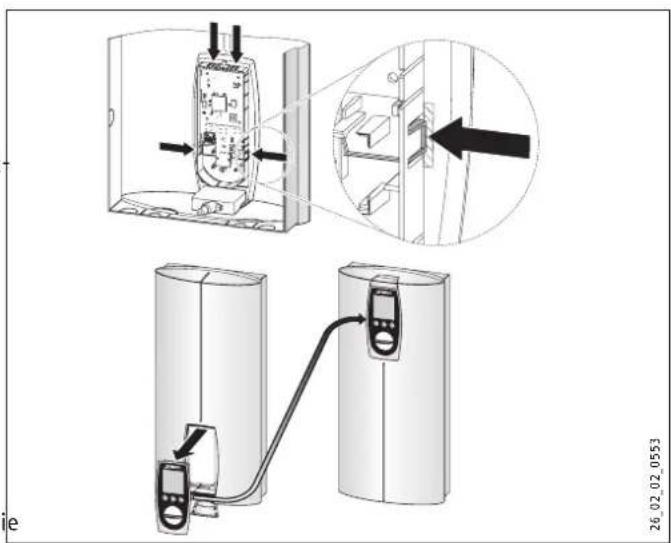 STIEBEL ELTRON DHE 18 SLi - Listwa montażowa przy wymianie urządzenia - 3