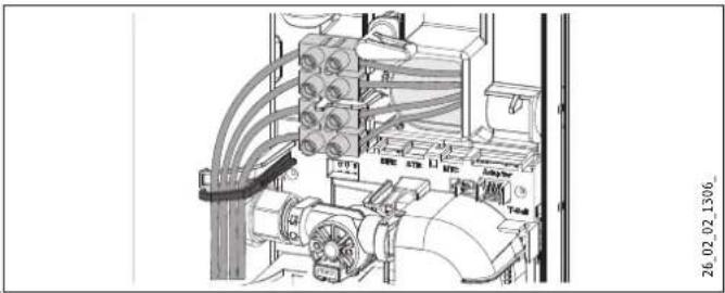STIEBEL ELTRON DHE 18 SLi - Elektro-aansluiting onderbouw boven - 2