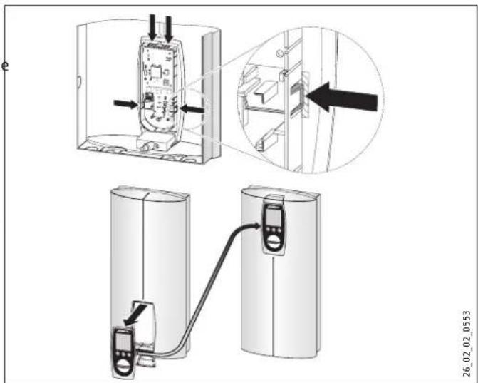 STIEBEL ELTRON DHE 18 SLi - Position du capot inversée - 1