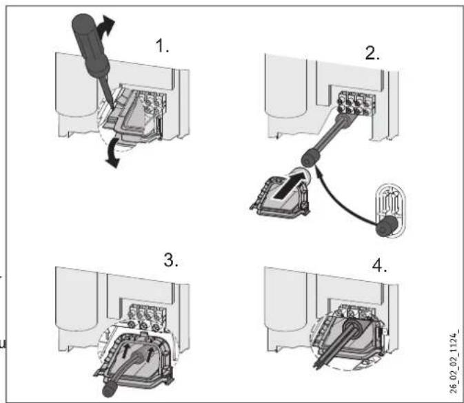 STIEBEL ELTRON DHBE 18 SLi 25A electronic - Conducteur de grande section avec raccordement électrique par le dessous - 1