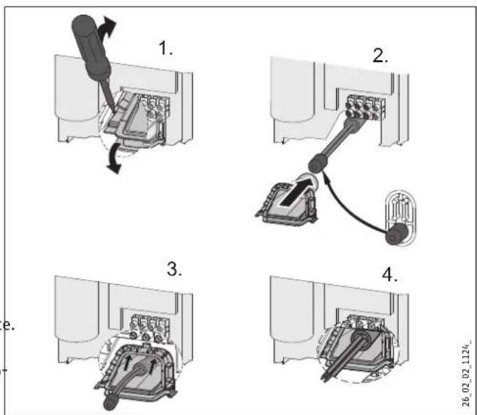 STIEBEL ELTRON DHBE 13 SLi electronic - Velké průřezy vodičů pro elektrickou přípojku dole - 1