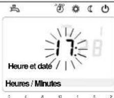 SIEMENS QAA 75.611 - Exemple „Réglage de l'heure“ - 11