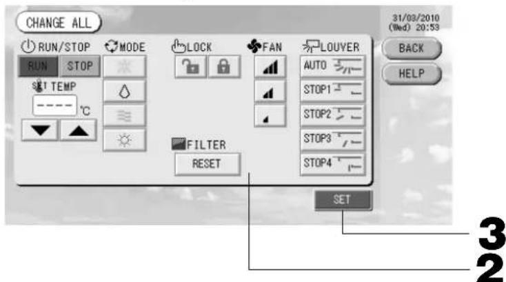 MITSUBISHI SCSL3NAAE - Fonctionnement en mode groupé - 1