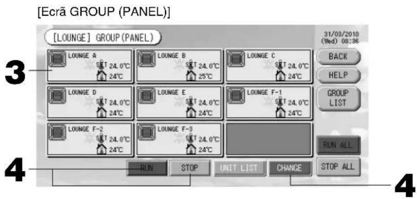 MITSUBISHI SCSL3NAAE - Defições de functiónamento de grupo (controlo do estado do grupo) - 1