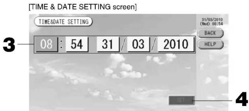MITSUBISHI SCSL3NAAE - Time & Date Setting - 1