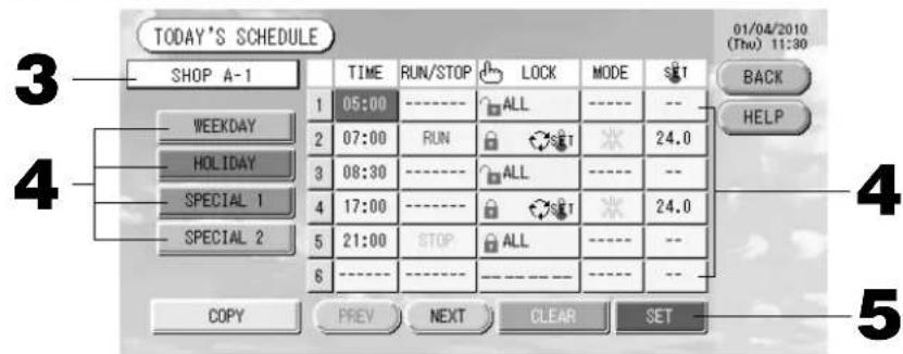MITSUBISHI SCSL3NAAE - Programmation de la minuterie - 2