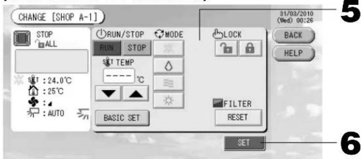 MITSUBISHI SCSL3NAAE - [DETAILS GROUP SETTINGS screen] - 1