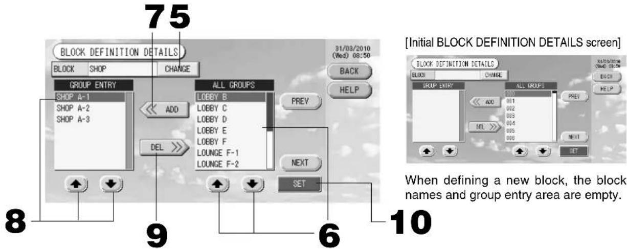 MITSUBISHI SCSL3NAAE - Press the DETAIL button. - 1