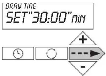 Atag Descale - d) Operating mode, cycle time, capacity, reserve type settings, service alarm – installer and manufacturer setting - 4
