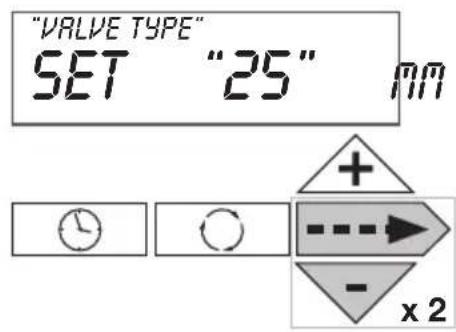Atag Descale - e) Instelling van het type klep, de eenheden, de selectie van de regeneratiefase en de installateurgegevens – Niveau installateur en fabrikant - 1