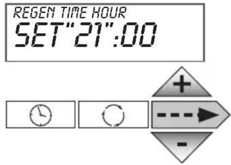 Atag Descale - c) Hardness, calendar override, time of regeneration settings – Level experienced user &amp; installer - 4
