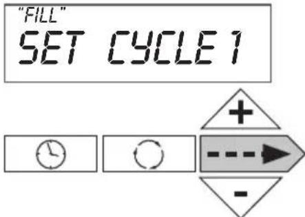 Atag Descale - e) Réglage du type de vanne, des unités, de l'enchainement des cycles et des coordonnées du fournisseur, de l'indicateur de maintenance – Niveau usine - 3