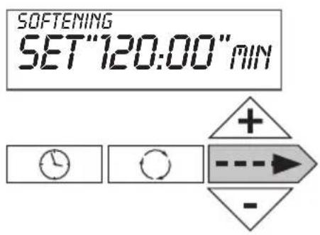 Atag Descale - d) Operating mode, cycle time, capacity, reserve type settings, service alarm – installer and manufacturer setting - 3