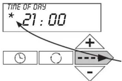 Atag Descale - a) Scherm - Gebruikersniveau - 1