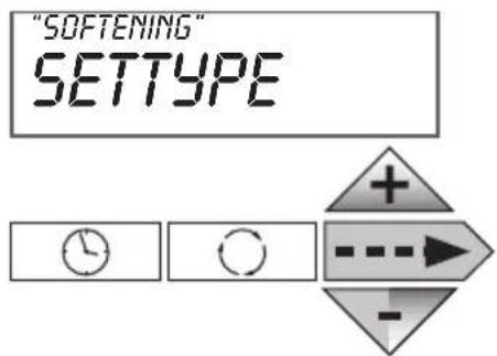 Atag Descale - d) Réglage du mode de fonctionnement, temps de cycle, capacité, type de réserve – Niveau installateur et usine - 1