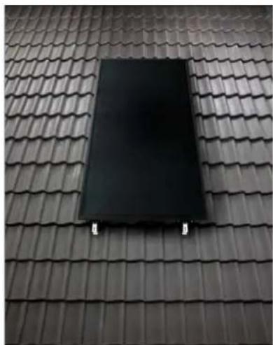 Atag SolarCollector - Plaatsen van een of meerde ATAG SolarCollectoren op een schuin pannendak - 1