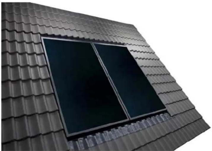 Atag SolarCollector - Plaatsen van een of meerde ATAG SolarCollectoren in een schuin pannendak - 1