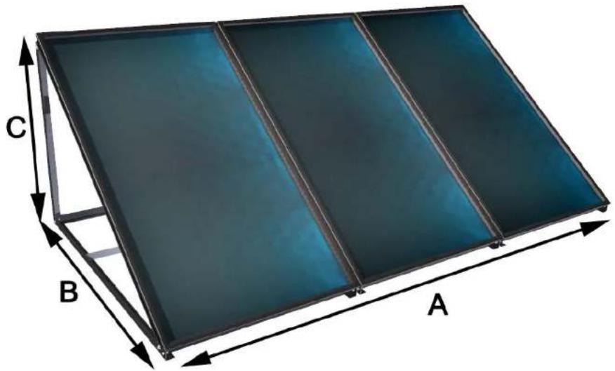 Atag SolarCollector - Flachdachmontage ATAG SolarCollector - 3